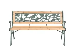 Balkonmöbel|Gartenbänke|vidaXL Gartenbank Holz 122 cm