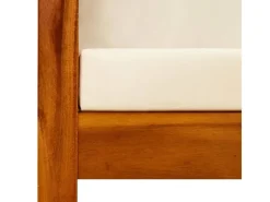 vidaXL Gartenbank Massivholz Akazie mit Sonnendach* Outlet