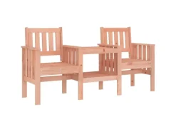 vidaXL Gartenbank  Massivholz Douglasie mit Tisch 2-Sitzer* Sale