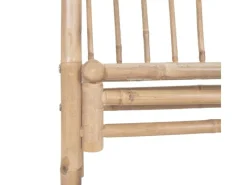 vidaXL Gartenbank mit Pergola 116 cm Bambus* Sale