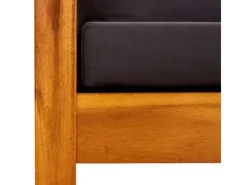 vidaXL Gartenbank mit Sonnendach Massivholz Akazie* New