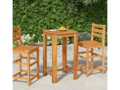 Gartentische|vidaXL Garten-Bartisch 60x60x105 cm Massivholz Akazie 319700