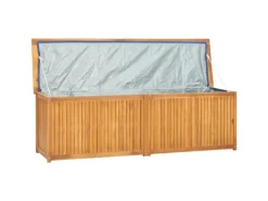 vidaXL Gartenbox Teak 175x50x55 cm Massivholz* Sale