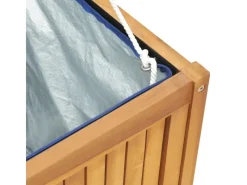 vidaXL Gartenbox Teak 175x50x55 cm Massivholz* Sale