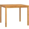 vidaXL Garten-Esstisch 90x90x74 cm Massivholz Akazie 362240* Best