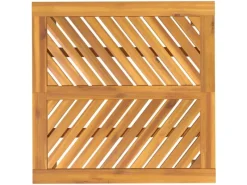 vidaXL Garten-Esstisch 90x90x74 cm Massivholz Akazie 362240* Best