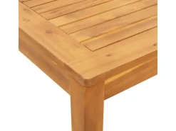 vidaXL Garten-Esstisch 110x110x75 cm Massivholz Akazie 366369* Online