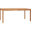 Gartentische|vidaXL Garten-Esstisch 180x90x77 cm Massivholz Teak 315621