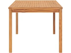 Gartentische|vidaXL Garten-Esstisch 180x90x77 cm Massivholz Teak 315621