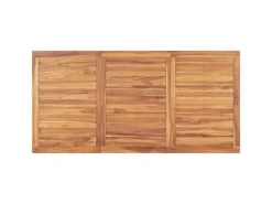 Gartentische|vidaXL Garten-Esstisch 180x90x77 cm Massivholz Teak 315621