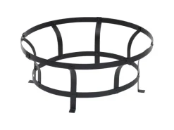 Feuerschalen|vidaXL Garten-Feuerschale mit Grill Edelstahl 76 cm