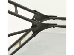 Gartenlauben|vidaXL Gartenpavillon mit Gardinen 4x3 m Weiß