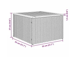 vidaXL Garten-Sofa-Set 9-Tlg 3356483* Outlet