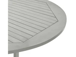 vidaXL Gartentisch Grau 200x100x75 cm Massivholz Akazie 47277* New