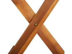 vidaXL Gartentisch Klappbar 60x75 cm Massivholz Akazie 46346* Discount