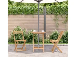 vidaXL Gartentisch Klappbar 60x75 cm Massivholz Akazie 46346* Discount