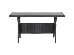 Gartentische|vidaXL Gartentisch 120x70x66 cm Poly Rattan 316585
