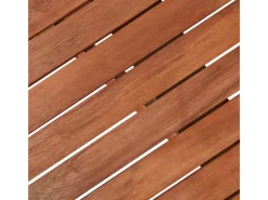 vidaXL Gartentisch 120x70x74 cm Akazie Massivholz 44019* Outlet