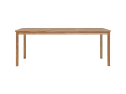 vidaXL Gartentisch 200x100x77 cm Massivholz Teak 44998* New