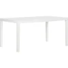 vidaXL Gartentisch 150x90x72 cm PP Weiß 317734* Discount