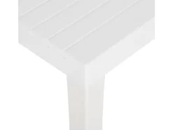 vidaXL Gartentisch 150x90x72 cm PP Weiß 317734* Discount