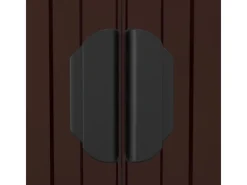 vidaXL Geräteschuppen Dunkelbraun 192x606x223 cm Verzinkter Stahl 1366910* Best