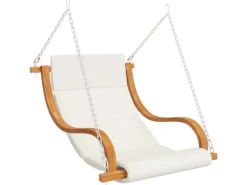 vidaXL Hollywoodschaukel mit Auflage und Dach Massivholz Fichte 3200629* New