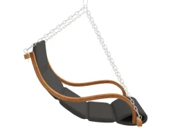 vidaXL Hollywoodschaukel mit Auflage und Dach Massivholz Fichte 3200630* Clearance