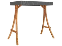 vidaXL Hollywoodschaukel mit Auflage und Dach Massivholz Fichte 3200630* Clearance