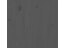 vidaXL Kaminholzhalter Grau 47x39,5x48 cm Massivholz Kiefer* Clearance