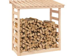 vidaXL Kaminholzregal 108x64,5x110 cm Massivholz Kiefer* Best