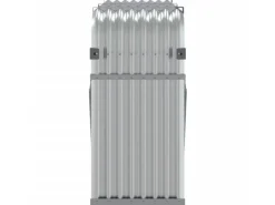 vidaXL Kaminholzunterstand n 180x45x100 cm Verzinkter Stahl 364594*