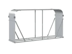 vidaXL Kaminholzunterstand n 180x45x100 cm Verzinkter Stahl 364594*