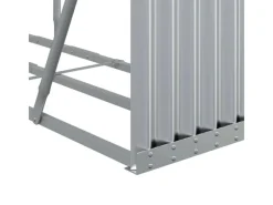 vidaXL Kaminholzunterstand n 180x45x100 cm Verzinkter Stahl 364594*