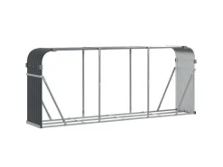 Kaminholzregale|vidaXL Kaminholzunterstand 234x45x100 cm Verzinkter Stahl 364565