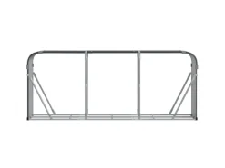 Kaminholzregale|vidaXL Kaminholzunterstand 234x45x100 cm Verzinkter Stahl 364565