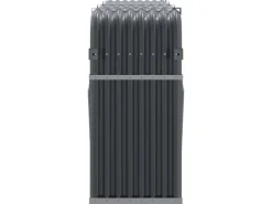 Kaminholzregale|vidaXL Kaminholzunterstand 234x45x100 cm Verzinkter Stahl 364565