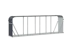 Kaminholzregale|vidaXL Kaminholzunterstand 300x45x100 cm Verzinkter Stahl 364566