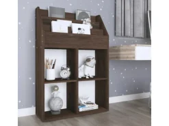 Kinder Kinder-Gartengeräte|vidaXL Kinder-Bücherregal Räuchereiche 71x30x114 cm Spanplatte