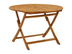 vidaXL Klappbarer Gartentisch 110 cm Massivholz Akazie 316844* Outlet