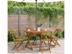 vidaXL Klappbarer Gartentisch 110 cm Massivholz Akazie 316844* Outlet