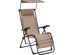 Sonnenliegen|vidaXL Liegestuhl Klappbar Textilene 312469