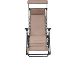 Sonnenliegen|vidaXL Liegestuhl Klappbar Textilene 312469