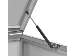 vidaXL Mülltonnenbox für 4 Tonnen 276,5x77,5x115,5 cm Edelstahl* Hot