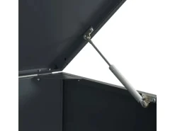 vidaXL Mülltonnenbox für 4 Tonnen Anthrazit 276x79x117 cm Stahl* Sale