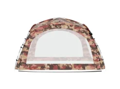 Outdoor Whirlpools|vidaXL Partyzelt mit LED und 4 Seitenwänden 3,6x3,6x2,3 m Tarnfarben