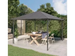 vidaXL Pavillon mit Dach 3x3 m Anthrazit* New