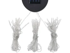 vidaXL Pavillon mit Doppeldach & LED-Lichterkette 3x3 m Anthrazit* New