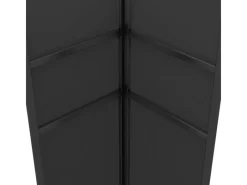 vidaXL Pavillon mit Doppeldach & LED-Lichterkette 3x3 m Anthrazit* New