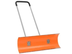 vidaXL Schneeschieber mit Teleskopgriff Orange 96 cm Stahl* Sale
